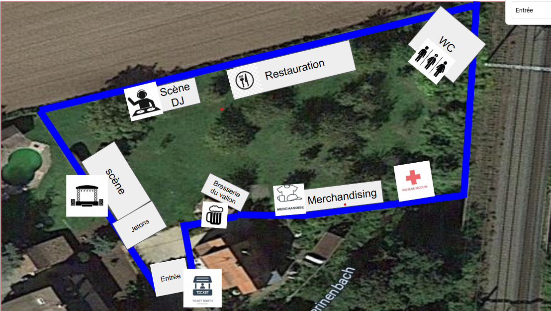 Plan du festival